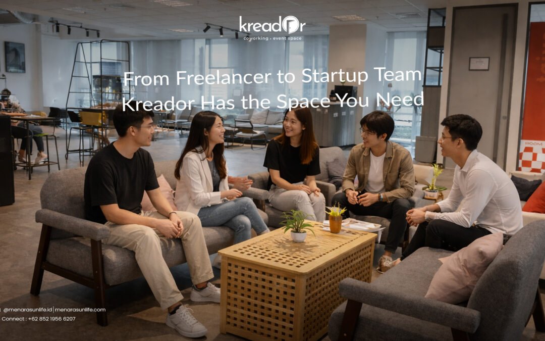From Freelancer to Startup Team – Kreador Has the Space You Need