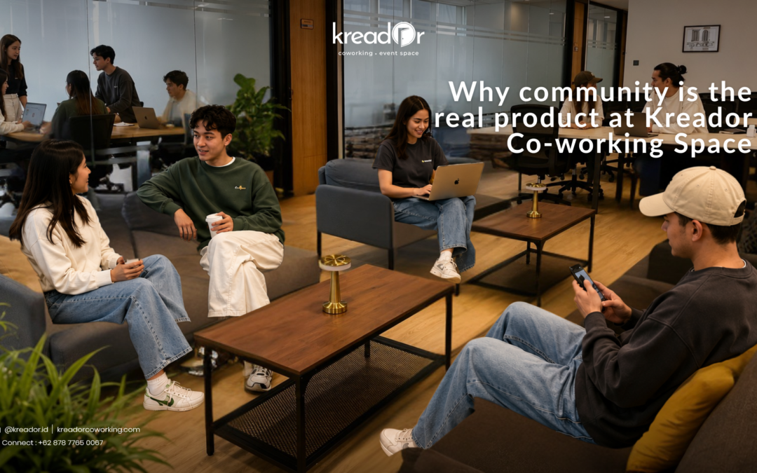 Why community is the real product at Kreador Co-working Space