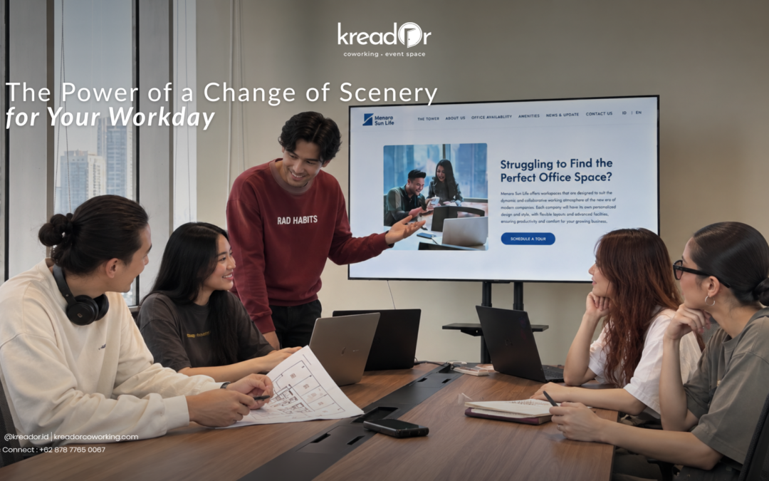 The Power of a Change of Scenery for Your Workday